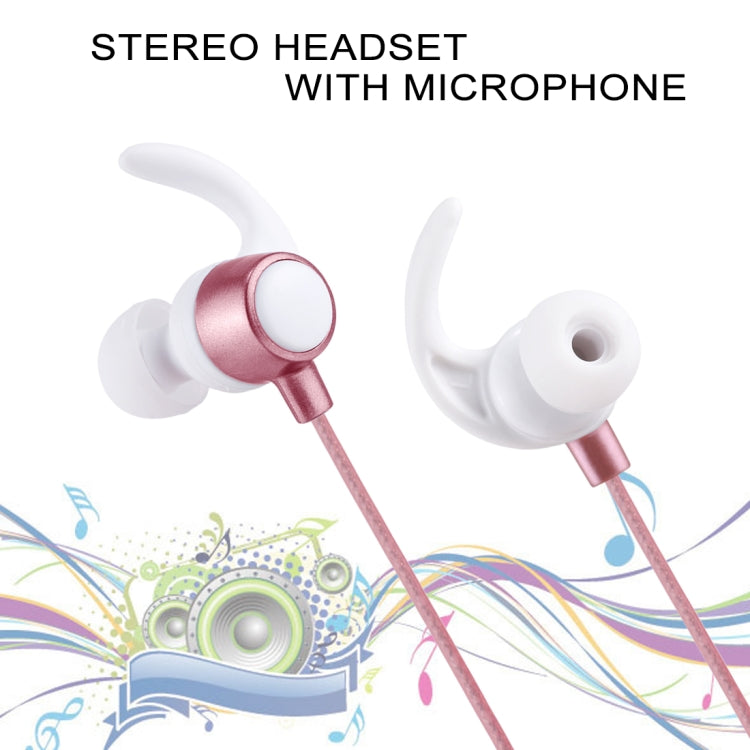 YD-013 1.2m Bass Stereo Sound In-ear Wire Control Sports Earphone with Mic, For iPhone, iPad, Galaxy, Huawei, Xiaomi, LG, HTC and Other Smartphones