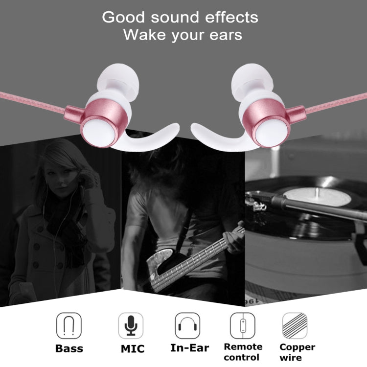 YD-013 1.2m Bass Stereo Sound In-ear Wire Control Sports Earphone with Mic, For iPhone, iPad, Galaxy, Huawei, Xiaomi, LG, HTC and Other Smartphones