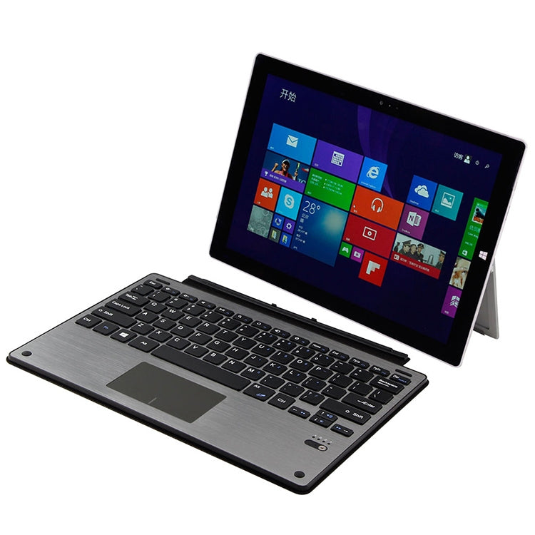 MZ-1088A Magnetic Charging Bluetooth V3.0 Keyboard + Microfiber Leather Tablet Case for Microsoft Surface Pro3 / Pro4 / Pro2017