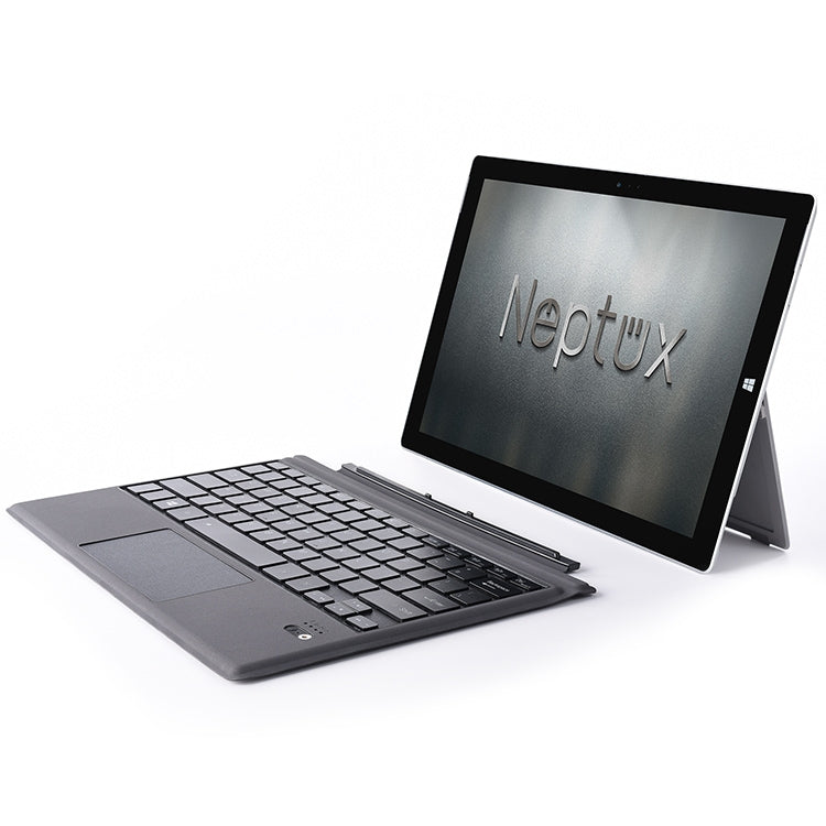 1089D Magnetic Charging Bluetooth V3.0 Keyboard + Microfiber Leather Tablet Case for Microsoft Surface Pro3 / Pro4 / Pro2017 / Pro6(Grey)