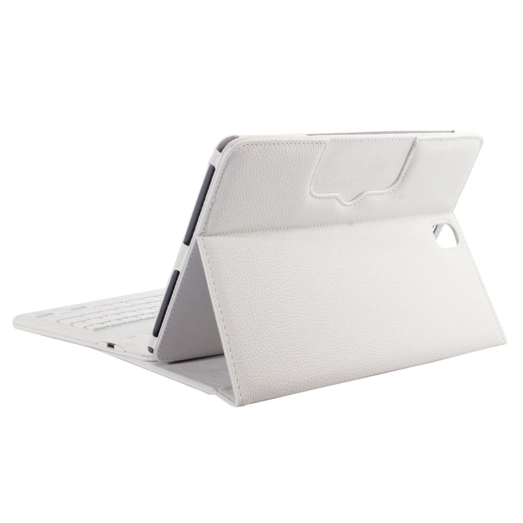 For Galaxy Tab S3 9.7 / T820 2 in 1 Detachable Bluetooth Keyboard Litchi Texture Leather Tablet Case with Holder