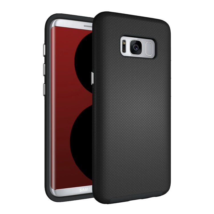 For Galaxy S8 + / G955 Ball Texture Anti-slip PC + TPU Protective Back Cover Case