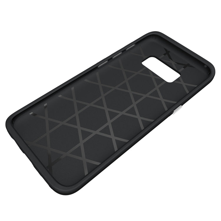 For Galaxy S8 + / G955 Ball Texture Anti-slip PC + TPU Protective Back Cover Case