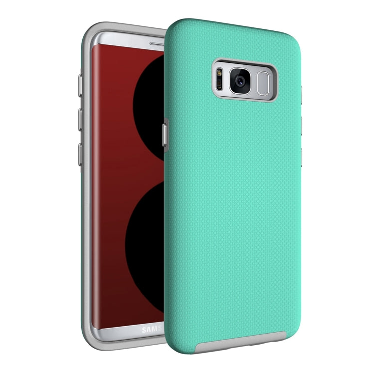For Galaxy S8 + / G955 Ball Texture Anti-slip PC + TPU Protective Back Cover Case