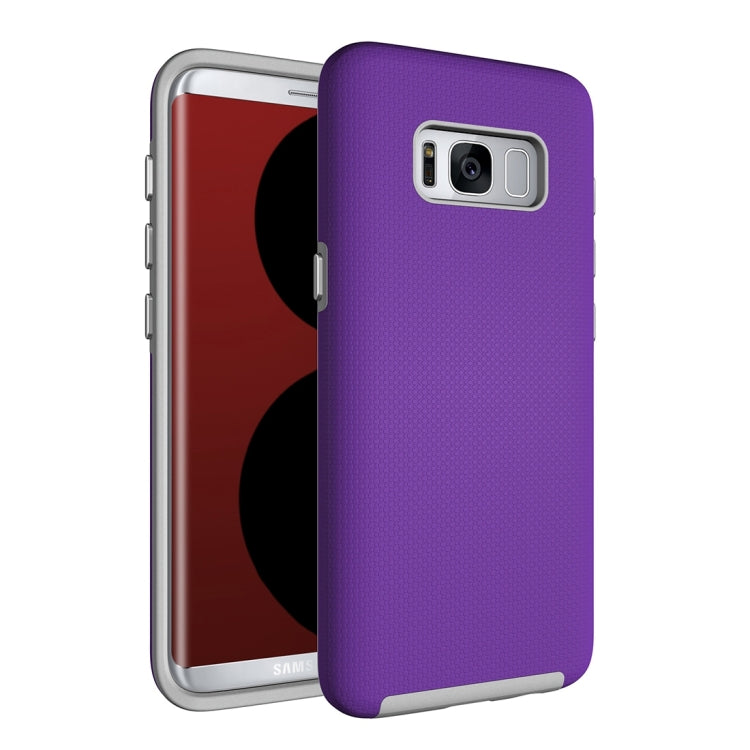 For Galaxy S8 + / G955 Ball Texture Anti-slip PC + TPU Protective Back Cover Case