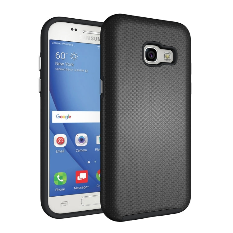For Galaxy A3 (2017) / A320 Ball Texture Anti-slip PC + TPU Protective Back Cover Case