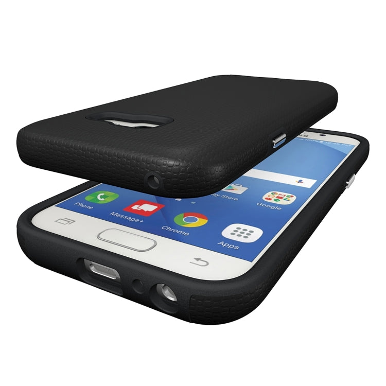 For Galaxy A3 (2017) / A320 Ball Texture Anti-slip PC + TPU Protective Back Cover Case