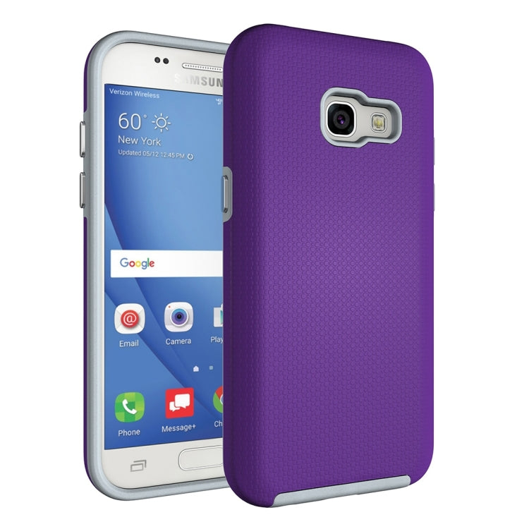 For Galaxy A3 (2017) / A320 Ball Texture Anti-slip PC + TPU Protective Back Cover Case