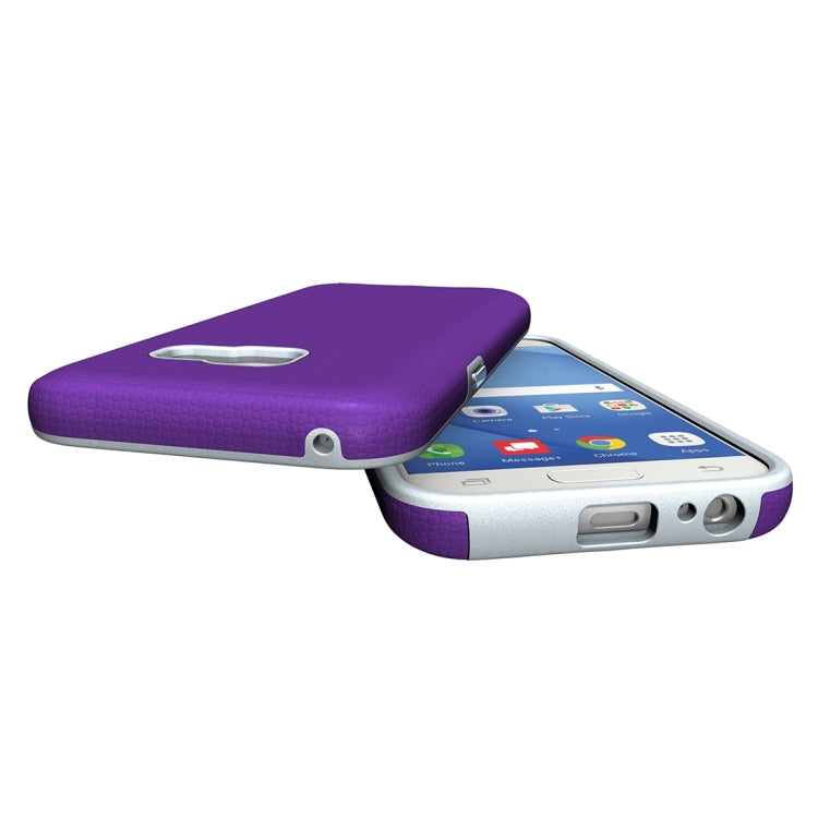 For Galaxy A3 (2017) / A320 Ball Texture Anti-slip PC + TPU Protective Back Cover Case