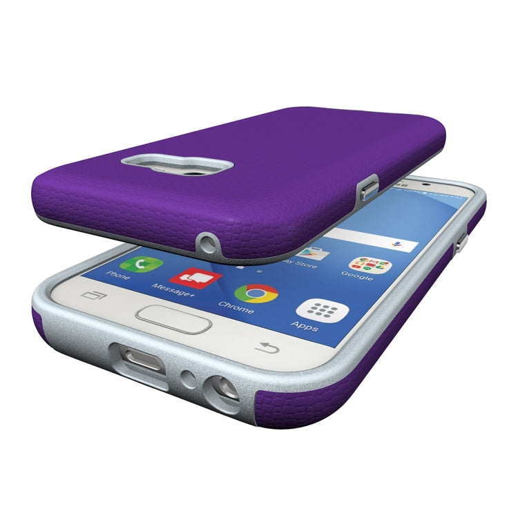 For Galaxy A3 (2017) / A320 Ball Texture Anti-slip PC + TPU Protective Back Cover Case
