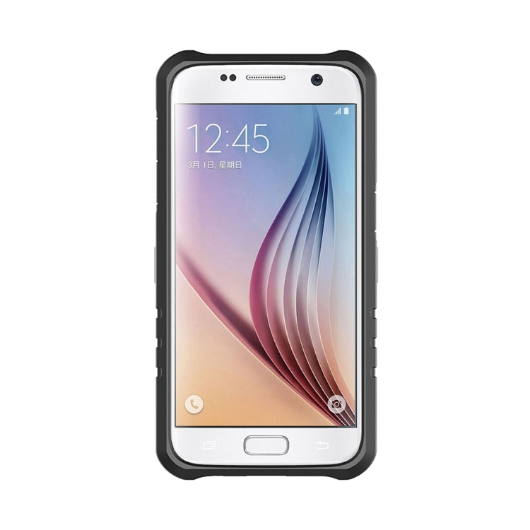 For Galaxy S7 Gearwheel Style TPU + PC Multi-function Outdoor Sports Protective Back Cover Case With 360 Degree Rotatable Holder & Armband