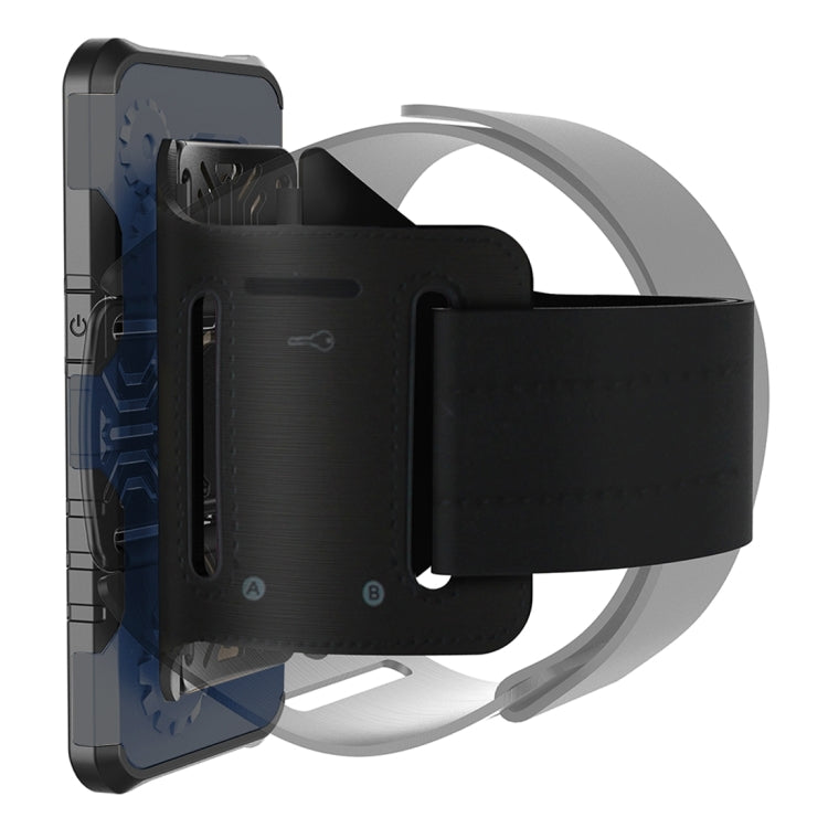 For Galaxy S7 Gearwheel Style TPU + PC Multi-function Outdoor Sports Protective Back Cover Case With 360 Degree Rotatable Holder & Armband