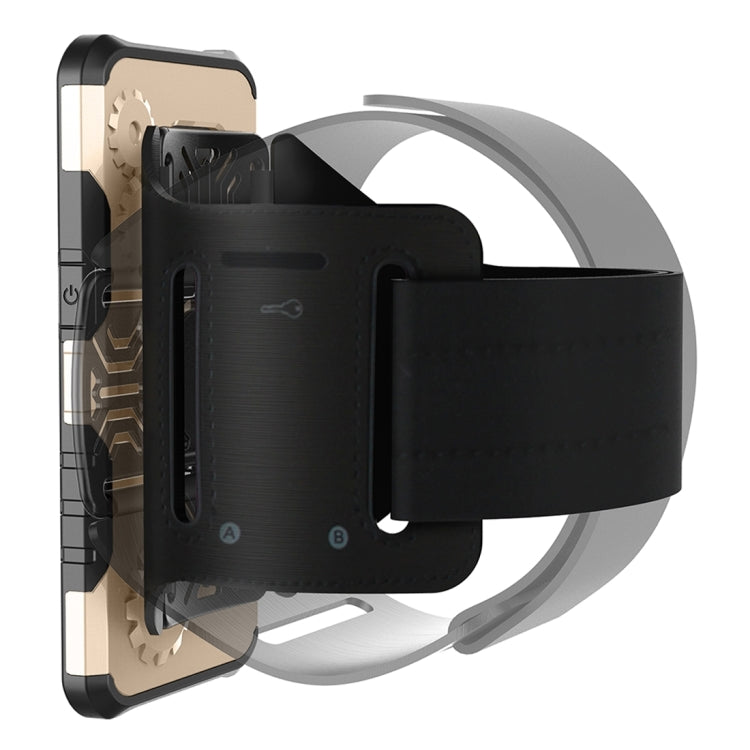 For Galaxy S7 Gearwheel Style TPU + PC Multi-function Outdoor Sports Protective Back Cover Case With 360 Degree Rotatable Holder & Armband