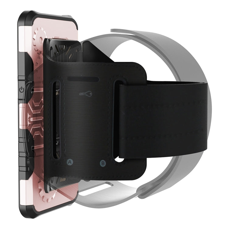 For Galaxy S7 Gearwheel Style TPU + PC Multi-function Outdoor Sports Protective Back Cover Case With 360 Degree Rotatable Holder & Armband