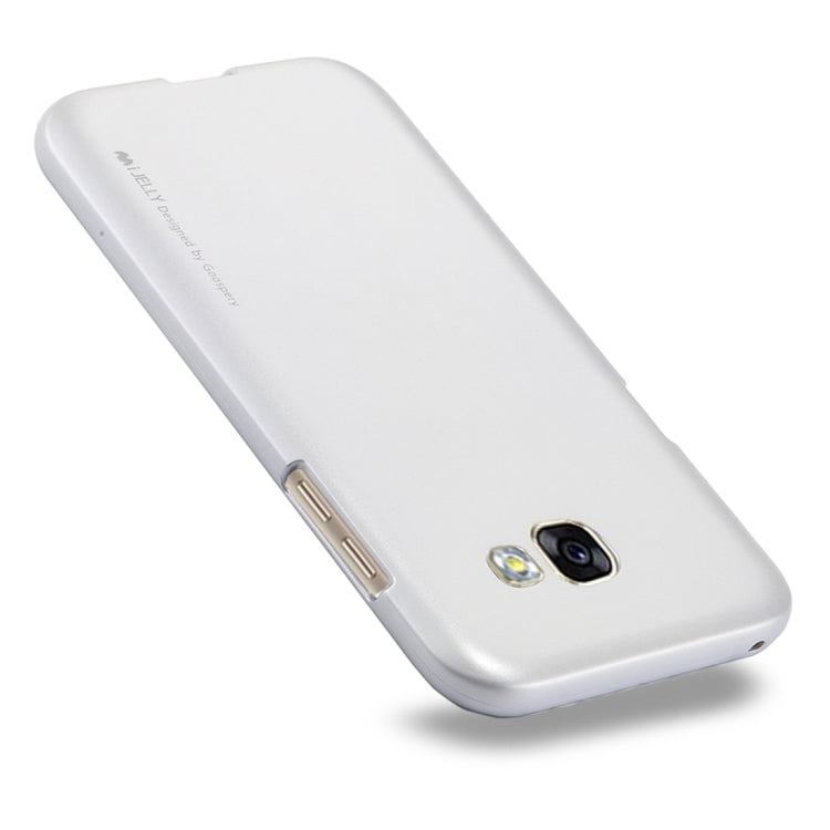 GOOSPERY I JELLY METAL Series for Galaxy A3 (2017) Full Coverage TPU Protective Back Cover Case