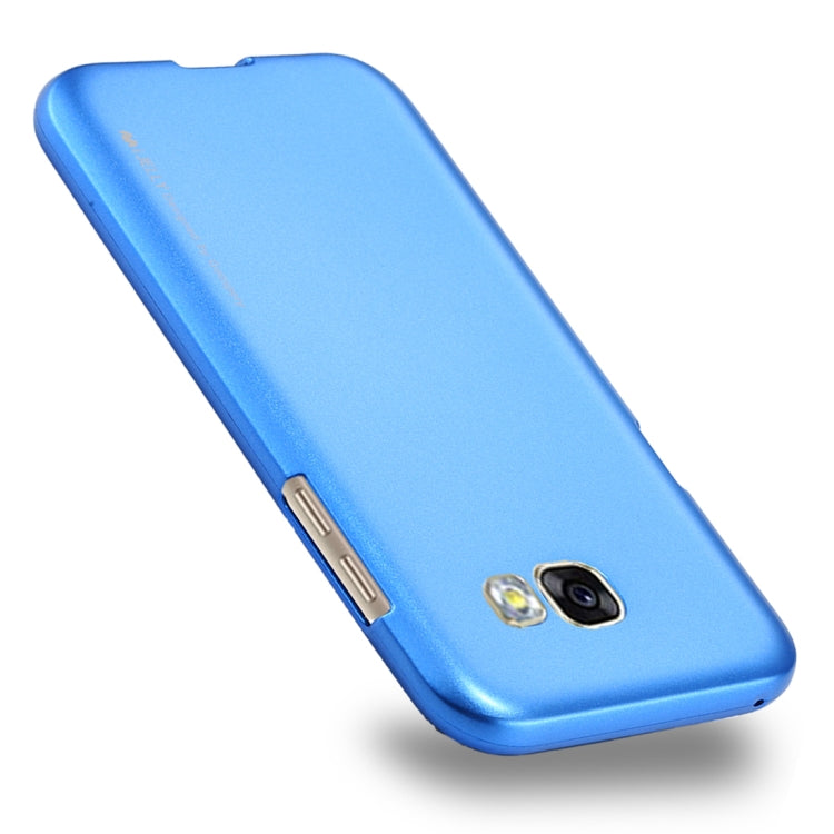 GOOSPERY I JELLY METAL Series for Galaxy A3 (2017) Full Coverage TPU Protective Back Cover Case