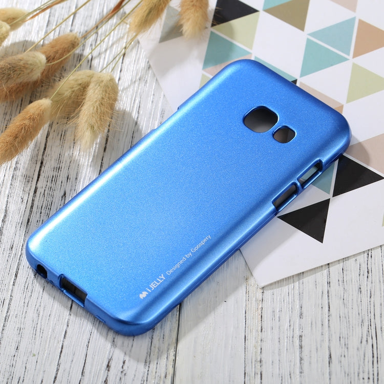 GOOSPERY I JELLY METAL Series for Galaxy A3 (2017) Full Coverage TPU Protective Back Cover Case