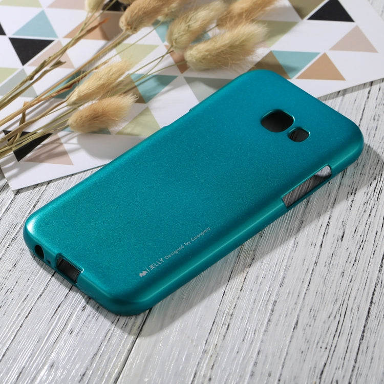 GOOSPERY I JELLY METAL Series for Galaxy A5 (2017) Full Coverage TPU Protective Back Cover Case