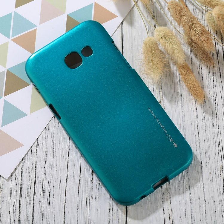GOOSPERY I JELLY METAL Series for Galaxy A5 (2017) Full Coverage TPU Protective Back Cover Case