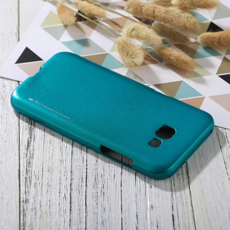 GOOSPERY I JELLY METAL Series for Galaxy A5 (2017) Full Coverage TPU Protective Back Cover Case
