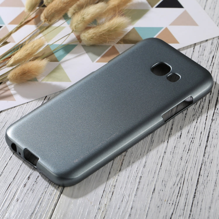 GOOSPERY I JELLY METAL Series for Galaxy A5 (2017) Full Coverage TPU Protective Back Cover Case