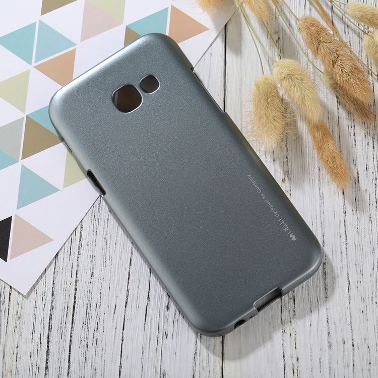 GOOSPERY I JELLY METAL Series for Galaxy A5 (2017) Full Coverage TPU Protective Back Cover Case