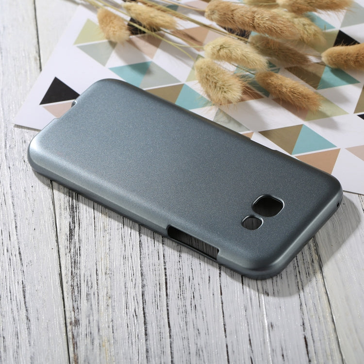 GOOSPERY I JELLY METAL Series for Galaxy A5 (2017) Full Coverage TPU Protective Back Cover Case