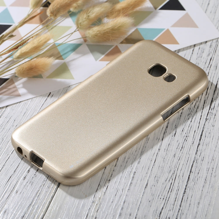 GOOSPERY I JELLY METAL Series for Galaxy A5 (2017) Full Coverage TPU Protective Back Cover Case