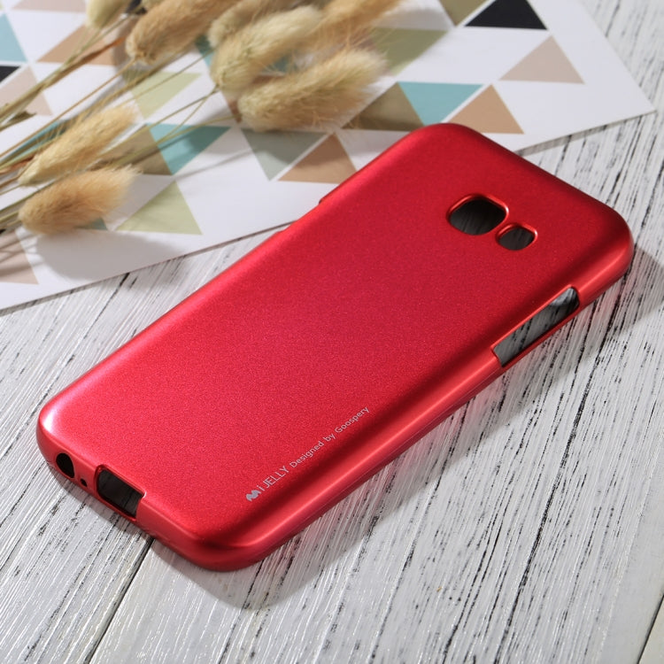 GOOSPERY I JELLY METAL Series for Galaxy A5 (2017) Full Coverage TPU Protective Back Cover Case