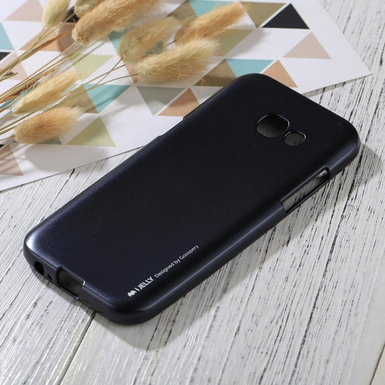 GOOSPERY I JELLY METAL Series for Galaxy A5 (2017) Full Coverage TPU Protective Back Cover Case