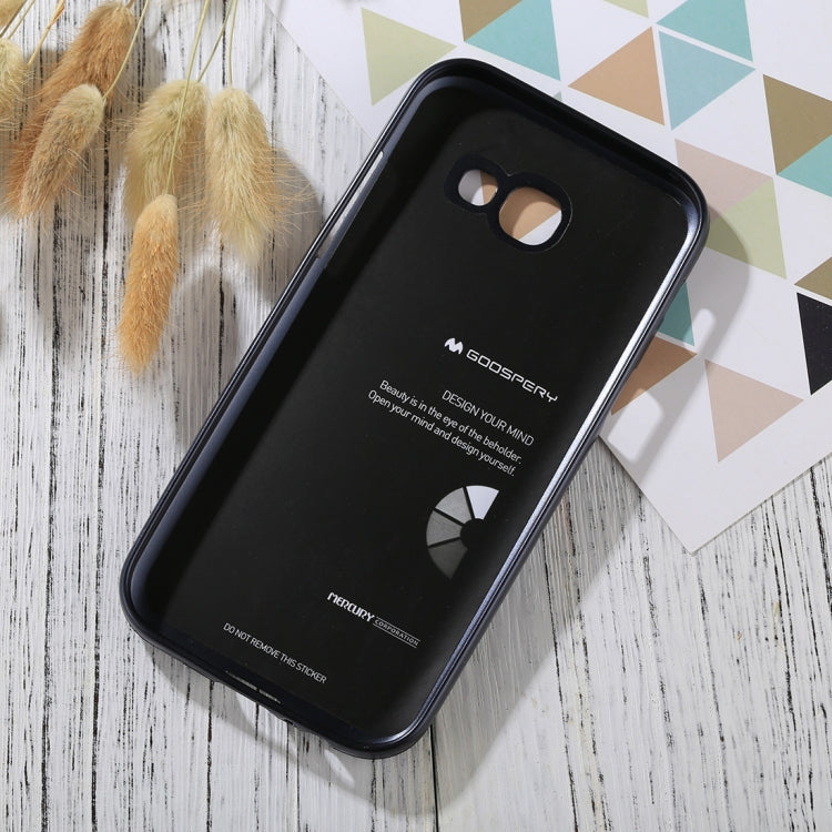 GOOSPERY I JELLY METAL Series for Galaxy A5 (2017) Full Coverage TPU Protective Back Cover Case