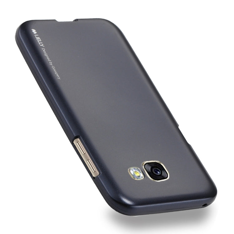 GOOSPERY I JELLY METAL Series for Galaxy A5 (2017) Full Coverage TPU Protective Back Cover Case