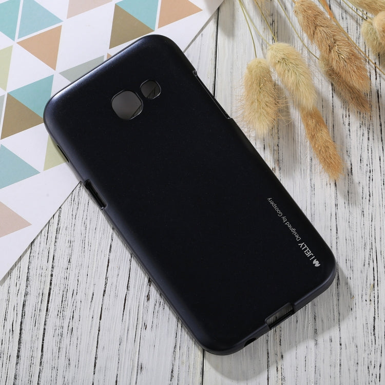 GOOSPERY I JELLY METAL Series for Galaxy A5 (2017) Full Coverage TPU Protective Back Cover Case
