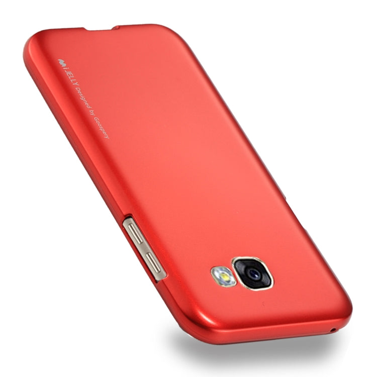 GOOSPERY I JELLY METAL Series for Galaxy A5 (2017) Full Coverage TPU Protective Back Cover Case