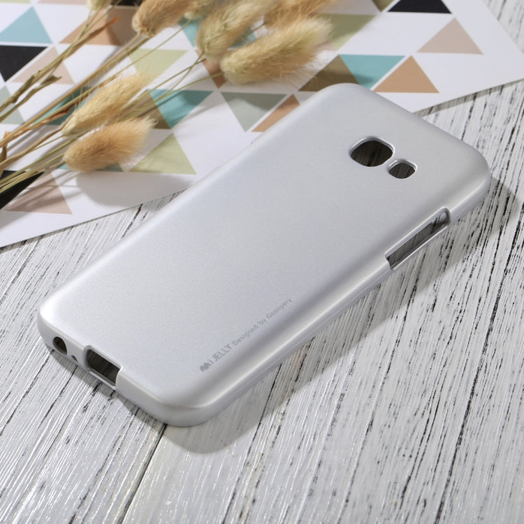 GOOSPERY I JELLY METAL Series for Galaxy A5 (2017) Full Coverage TPU Protective Back Cover Case