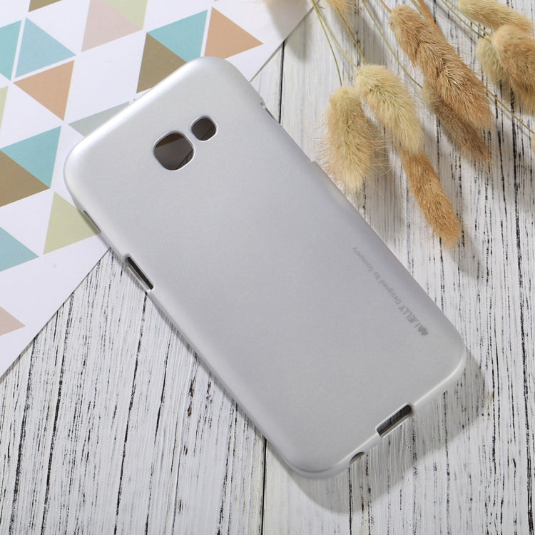 GOOSPERY I JELLY METAL Series for Galaxy A5 (2017) Full Coverage TPU Protective Back Cover Case