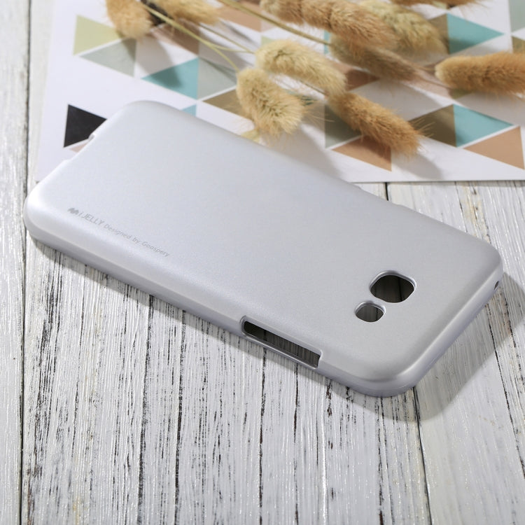 GOOSPERY I JELLY METAL Series for Galaxy A5 (2017) Full Coverage TPU Protective Back Cover Case