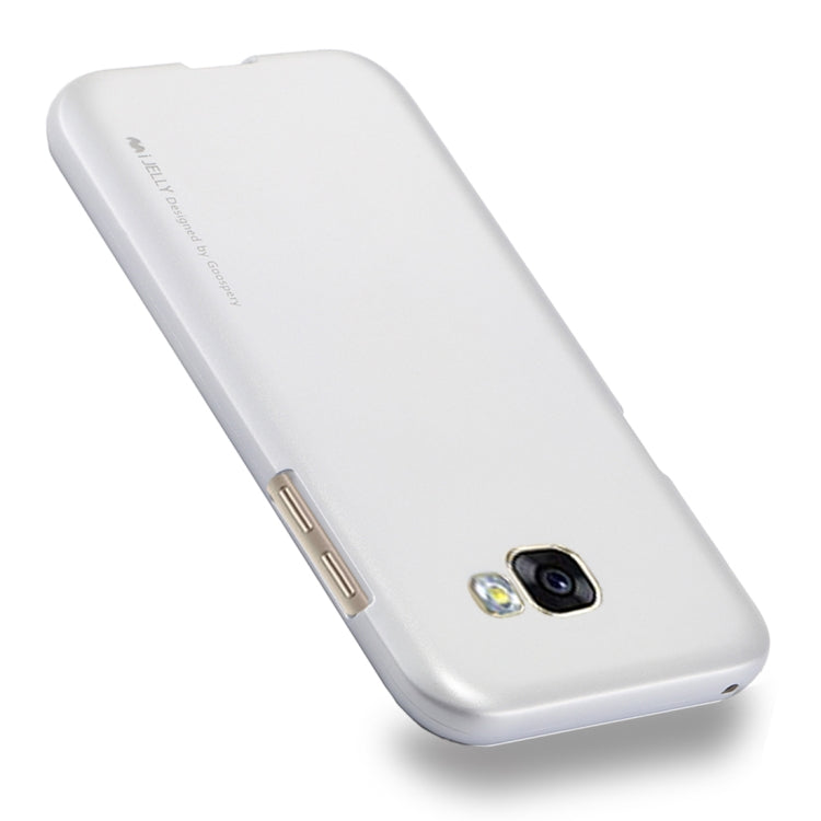 GOOSPERY I JELLY METAL Series for Galaxy A5 (2017) Full Coverage TPU Protective Back Cover Case