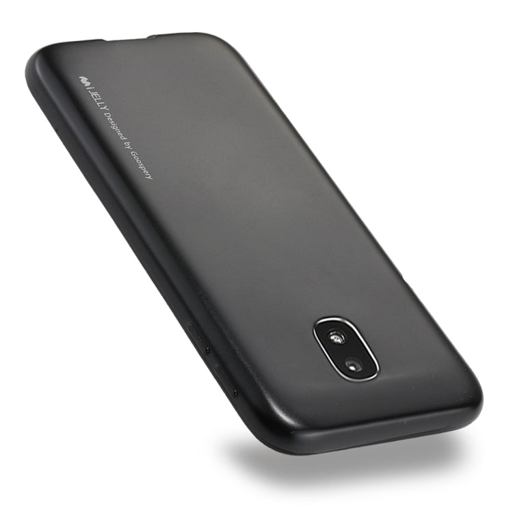 GOOSPERY I JELLY METAL Series for Galaxy J3 (2017) ( EU Version) Full Coverage TPU Protective Back Cover Case