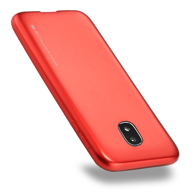 GOOSPERY I JELLY METAL Series for Galaxy J3 (2017) ( EU Version) Full Coverage TPU Protective Back Cover Case