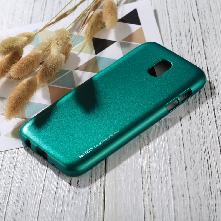 GOOSPERY I JELLY METAL Series for Galaxy J5 (2017) ( EU Version) Full Coverage TPU Protective Back Cover Case