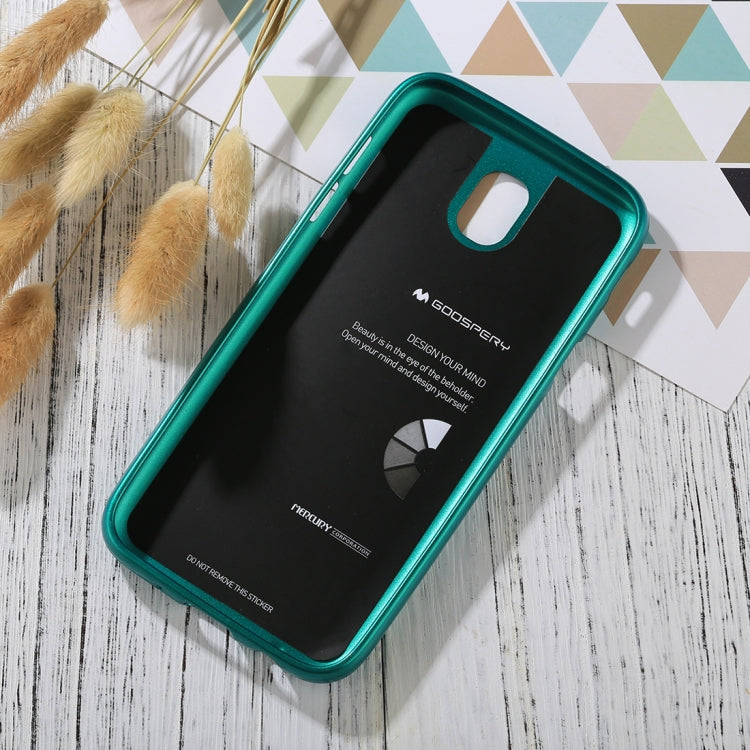 GOOSPERY I JELLY METAL Series for Galaxy J5 (2017) ( EU Version) Full Coverage TPU Protective Back Cover Case