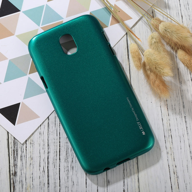 GOOSPERY I JELLY METAL Series for Galaxy J5 (2017) ( EU Version) Full Coverage TPU Protective Back Cover Case