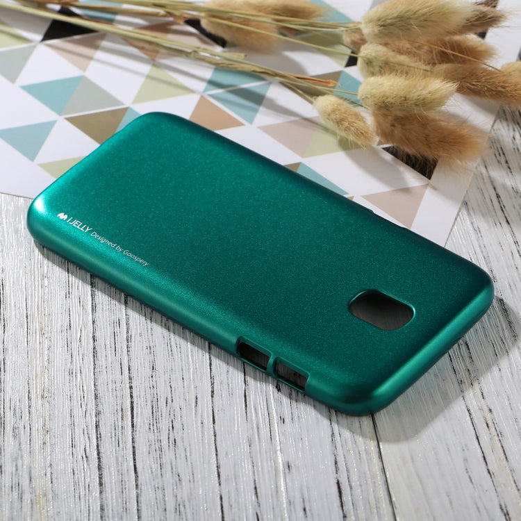 GOOSPERY I JELLY METAL Series for Galaxy J5 (2017) ( EU Version) Full Coverage TPU Protective Back Cover Case