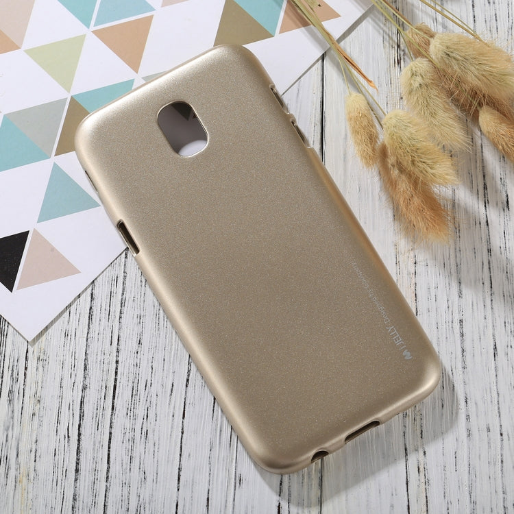 GOOSPERY I JELLY METAL Series for Galaxy J5 (2017) ( EU Version) Full Coverage TPU Protective Back Cover Case