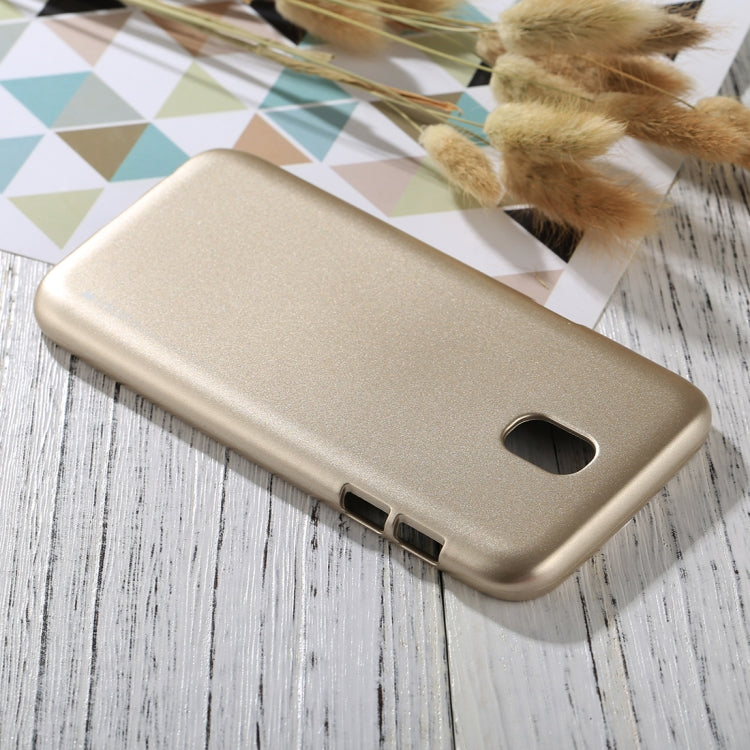 GOOSPERY I JELLY METAL Series for Galaxy J5 (2017) ( EU Version) Full Coverage TPU Protective Back Cover Case
