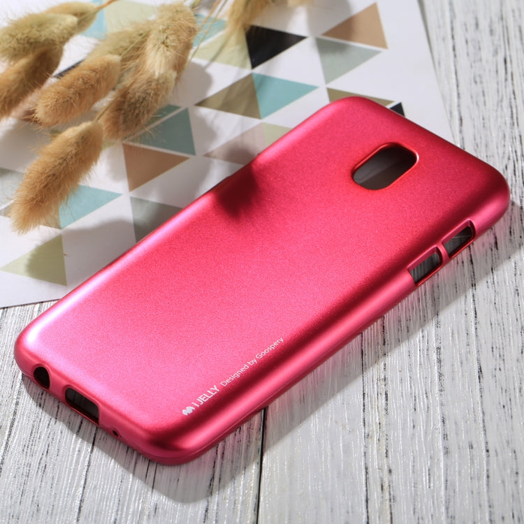GOOSPERY I JELLY METAL Series for Galaxy J5 (2017) ( EU Version) Full Coverage TPU Protective Back Cover Case