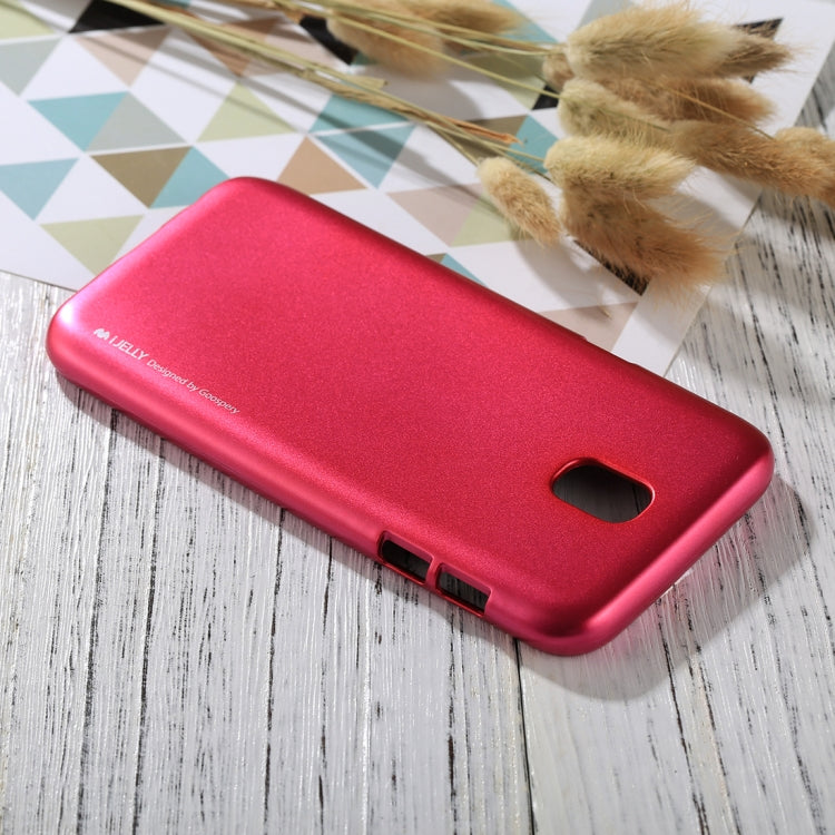 GOOSPERY I JELLY METAL Series for Galaxy J5 (2017) ( EU Version) Full Coverage TPU Protective Back Cover Case