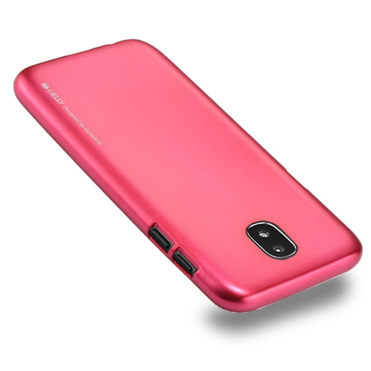 GOOSPERY I JELLY METAL Series for Galaxy J5 (2017) ( EU Version) Full Coverage TPU Protective Back Cover Case