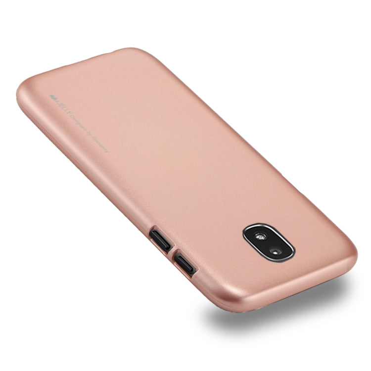 GOOSPERY I JELLY METAL Series for Galaxy J5 (2017) ( EU Version) Full Coverage TPU Protective Back Cover Case